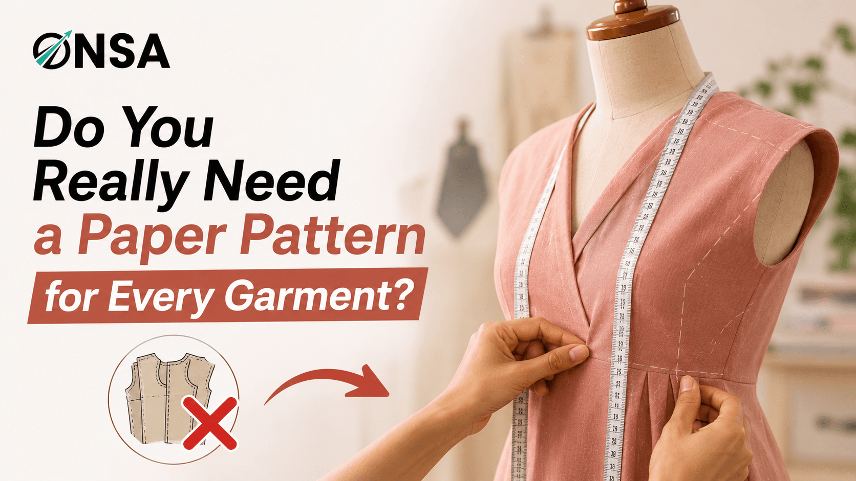 Do you really need a paper pattern for every garment?