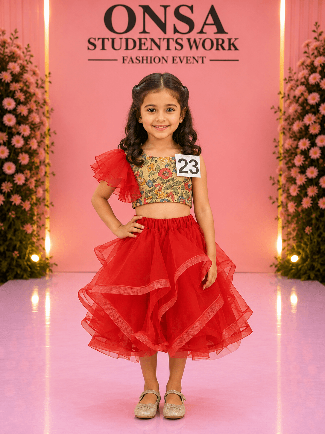 Allied Diploma in Indian Women's Wear & Kids Wear — student designing across both specializations — photo 1 of 6