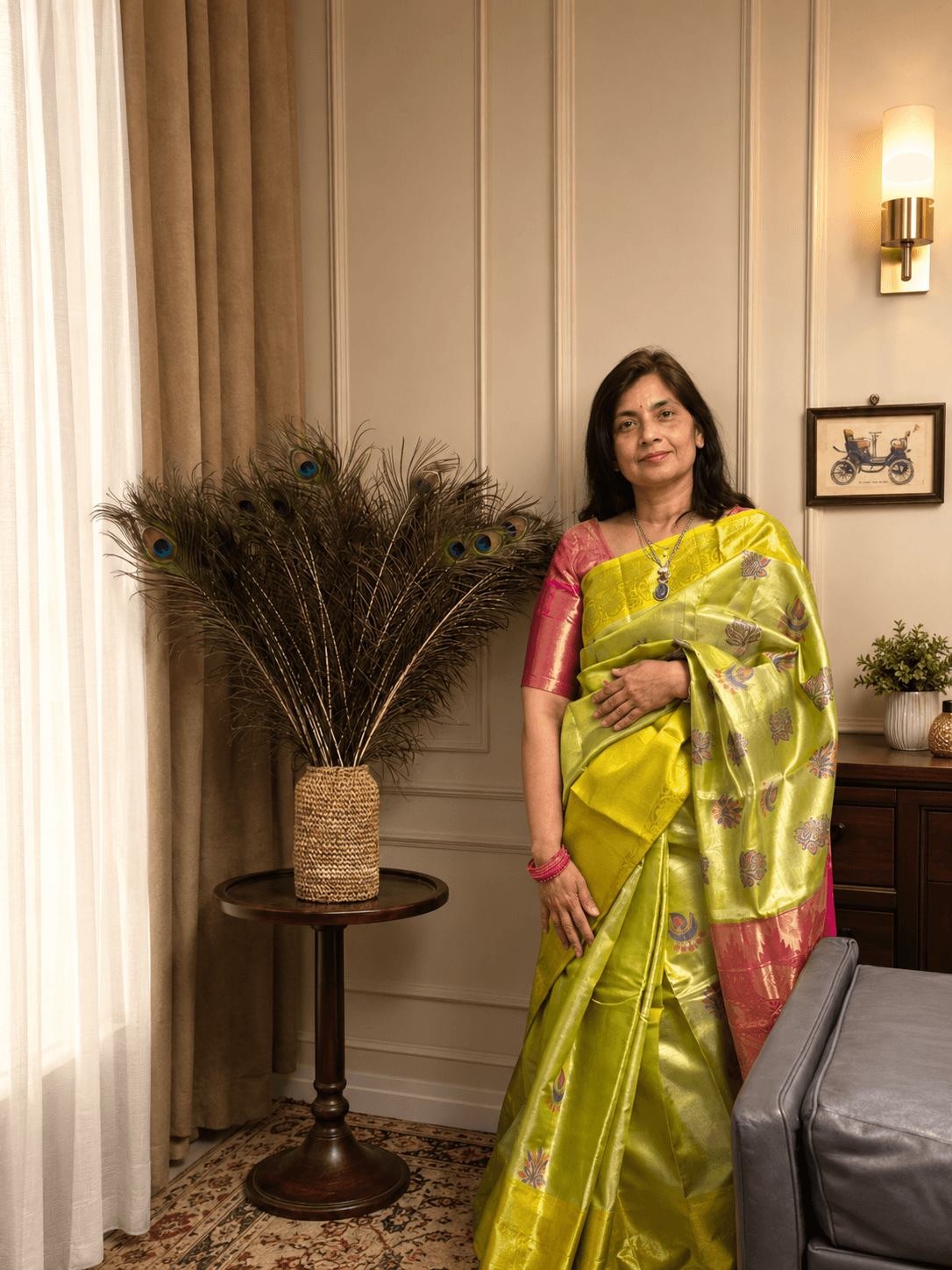 Indian fashion design course for NRIs abroad — an international student joining a live Indian tailoring class from abroad — photo 2