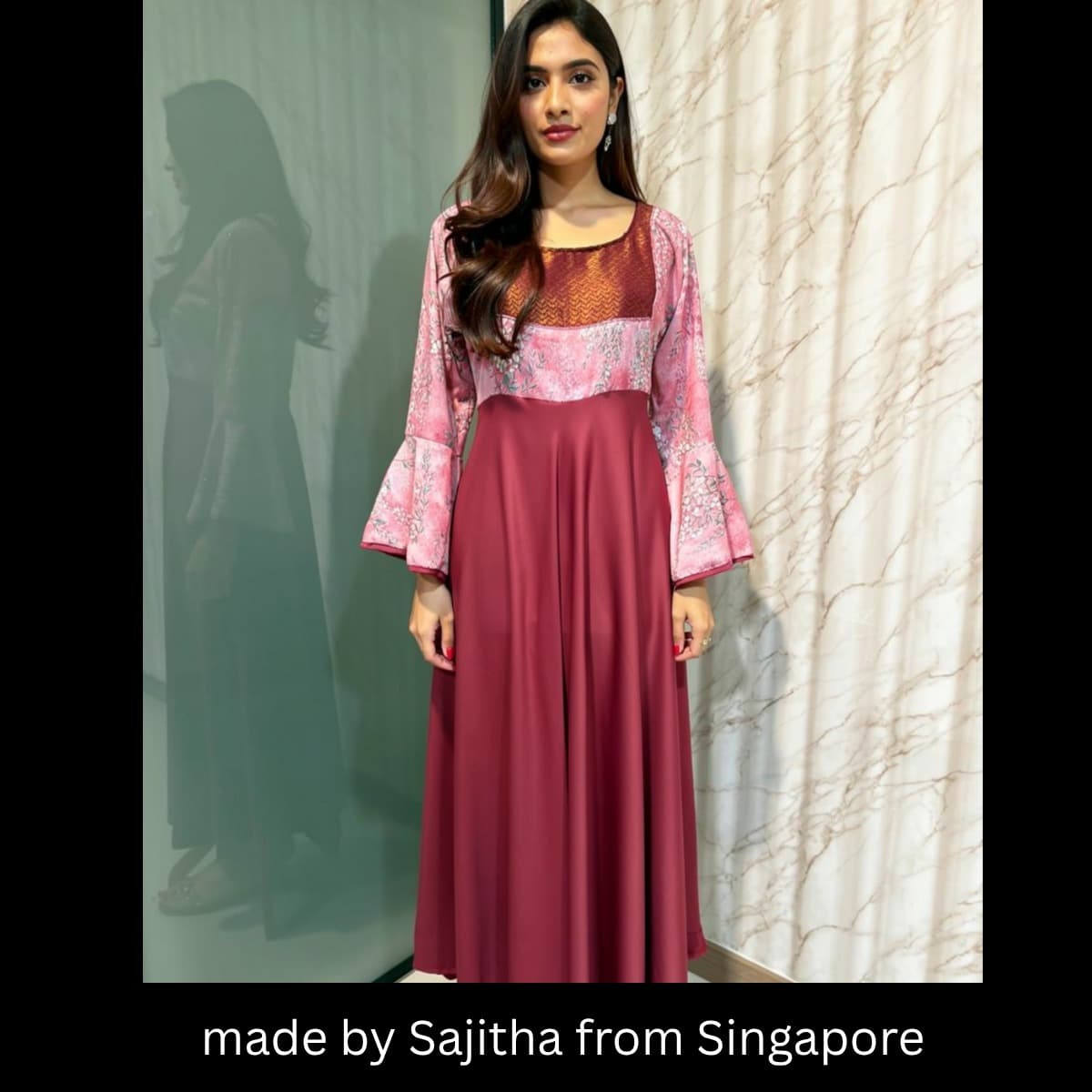 Indian fashion design course for NRIs abroad — an international student joining a live Indian tailoring class from abroad — photo 1